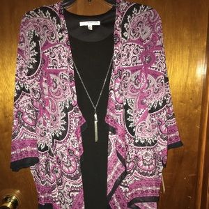 Dress & cardigan outfit